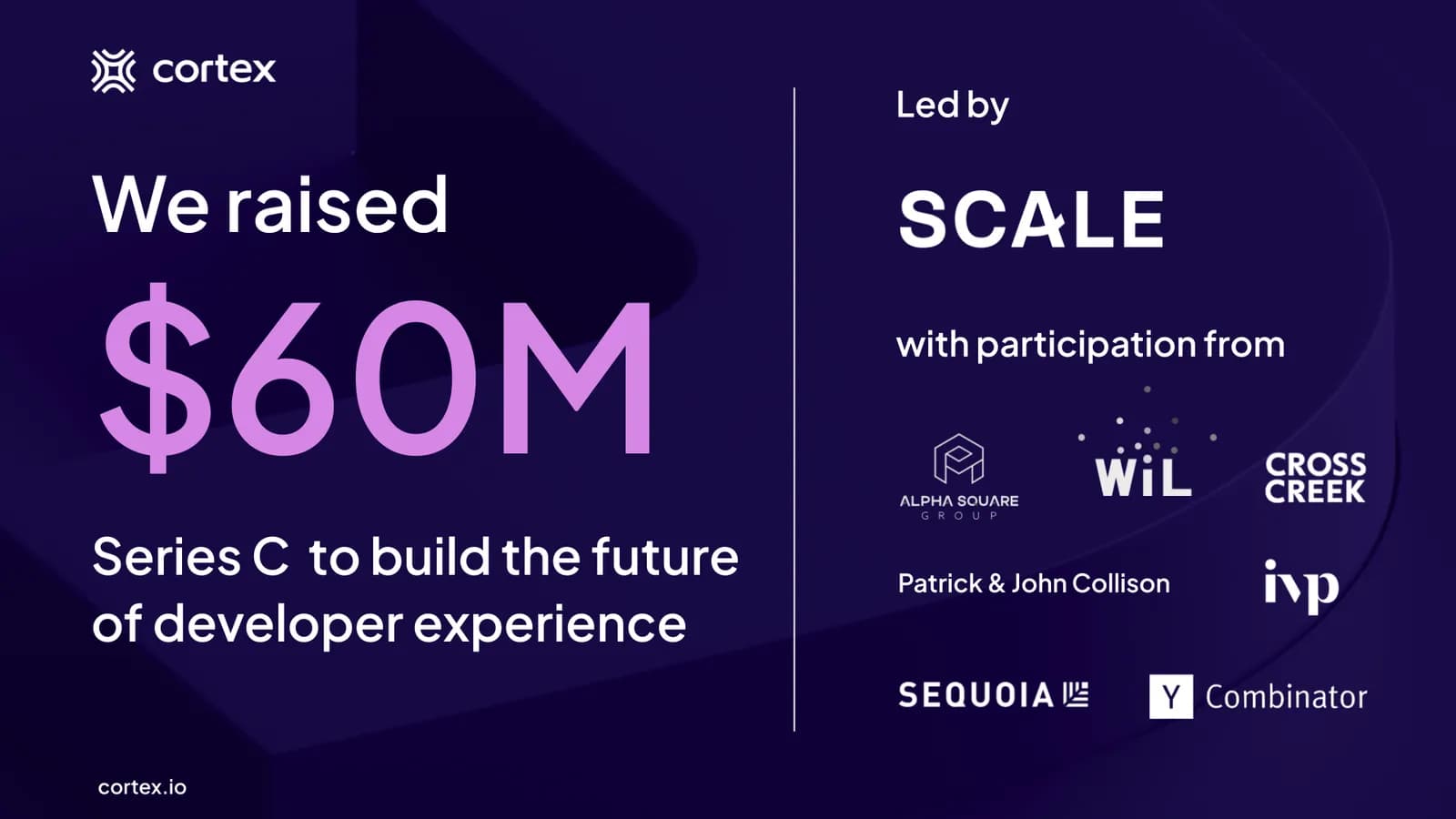 Announcing $60M in Funding to Build the Future of Developer Experience