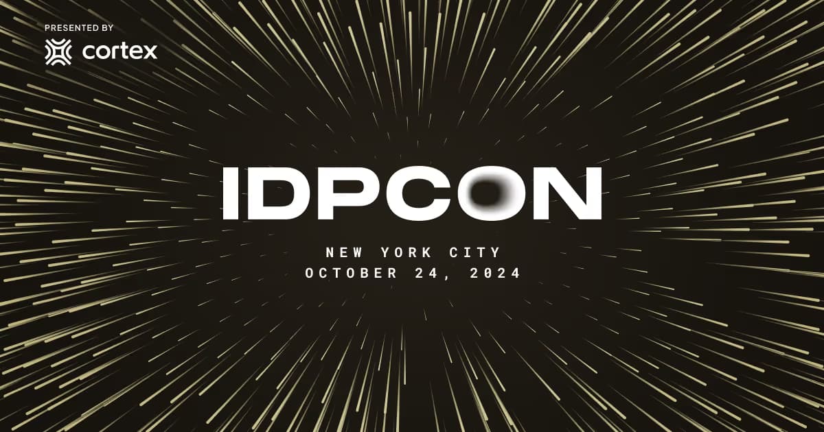 It’s Time for IDPCON