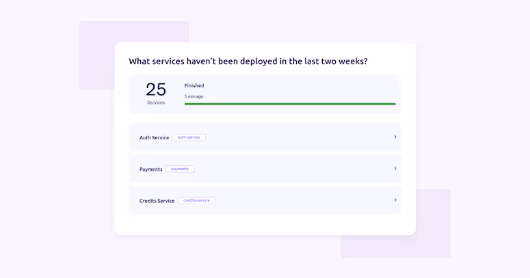 Make use of your service data with the Query Builder